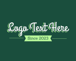Text - Green Magical Text logo design