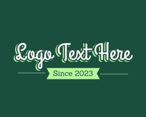 Green Magical Script logo