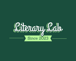Green Magical Script logo