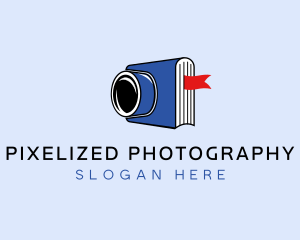 Camera Photography Book  logo design