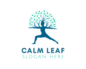  Yoga Tree Wellness logo design