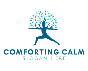  Yoga Tree Wellness logo design