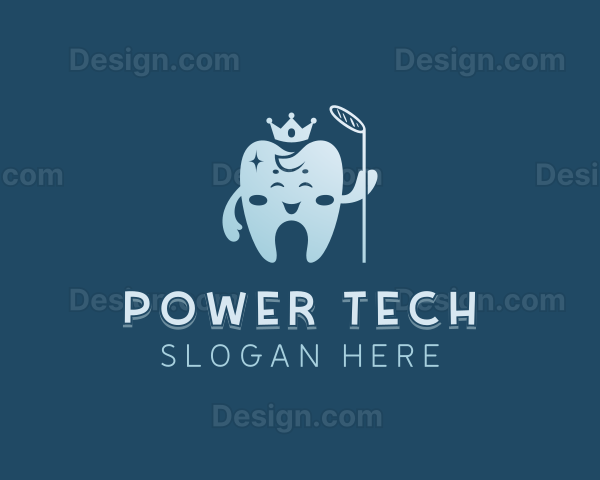 Crown Tooth Dentist Logo
