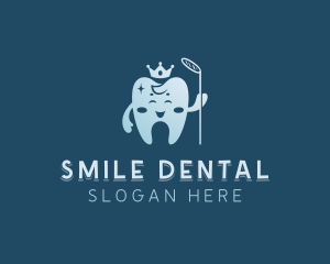 Crown Tooth Dentist logo design