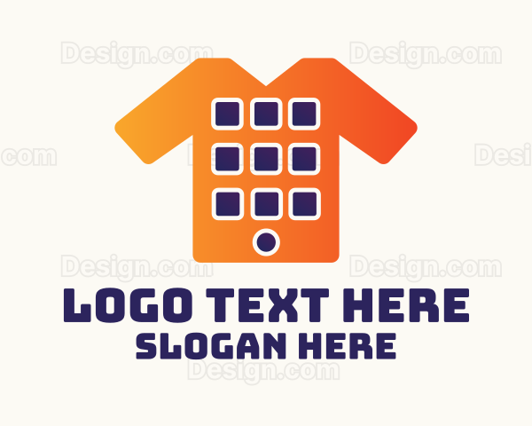 Mobile Apps Shirt Logo