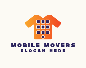 Mobile Apps Shirt logo design