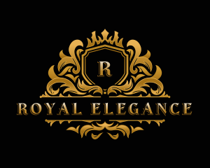 Royal Crown Shield logo design