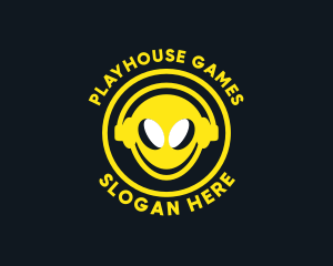 Alien Game Streamer logo design