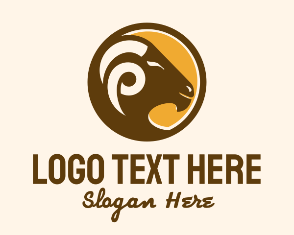 Wild Sheep logo example 2