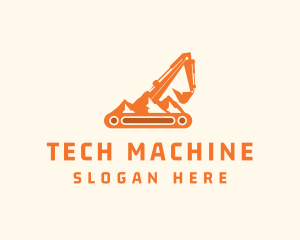 Mountain Excavator Machine logo