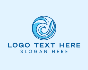 Ocean Wave Surfing logo