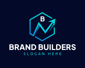 Marketing Arrow Graph logo