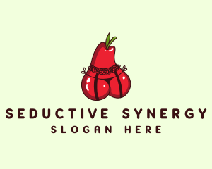 Sexy Pear Lingerie logo design