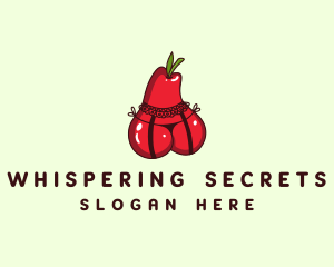 Sexy Pear Lingerie logo design