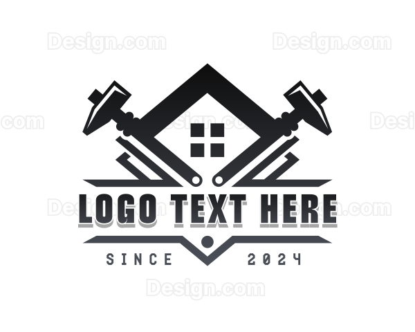 Builder Remodeling Repair Logo