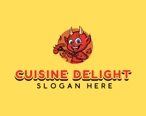 Devil Sausage Grill logo design