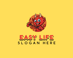 Devil Sausage Grill logo design