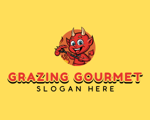 Devil Sausage Grill logo design