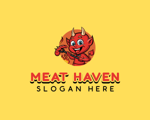 Devil Sausage Grill logo design