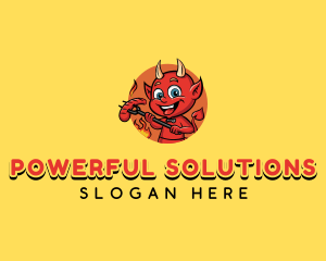 Devil Sausage Grill logo design