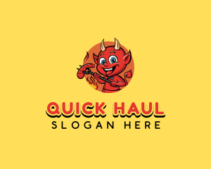 Devil Sausage Grill logo design