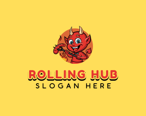 Devil Sausage Grill logo design