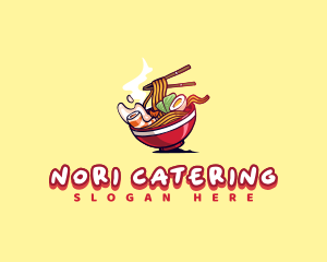 Ramen Noodles Dining logo design