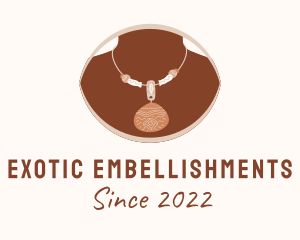 Traditional Boho Necklace  logo design