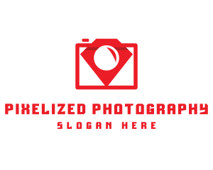 Camera Diamond Media logo design