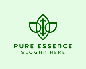 Simple Herbal Spa logo design