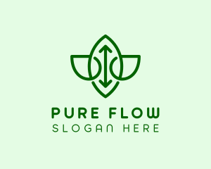 Simple Herbal Spa logo design