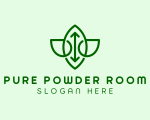 Simple Herbal Spa logo design