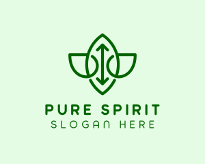 Simple Herbal Spa logo design