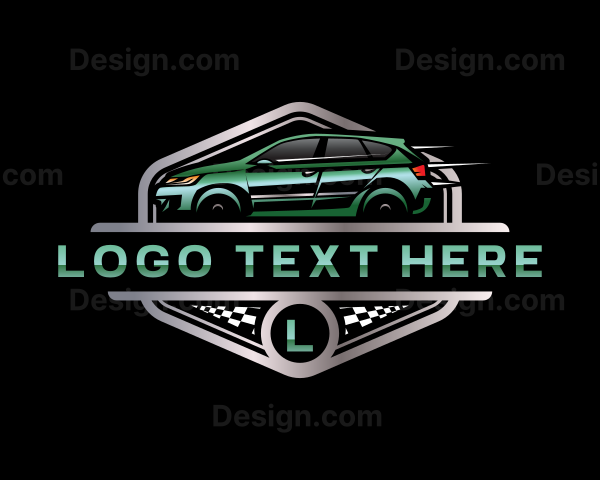 Car Racing Automobile Logo