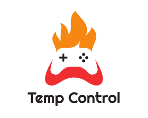 Fire Console Controller logo design