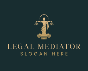  Justice Law Legal logo design