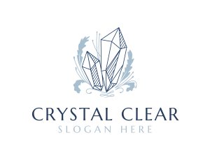 Deluxe Diamond Crystal logo design