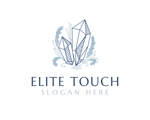 Deluxe Diamond Crystal logo design