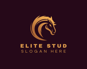 Equestrian Horse Race logo design