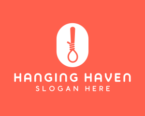 Hanging Rope Spoon logo design