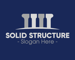 Wine Structure Building logo design