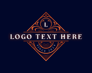 Premium Jewelry Ornamental logo