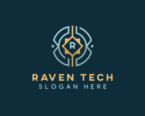 Cyber Tech Crypto logo design