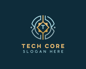 Cyber Tech Crypto logo design