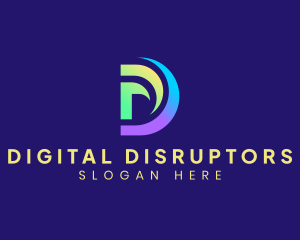 Generic Digital Letter D logo design