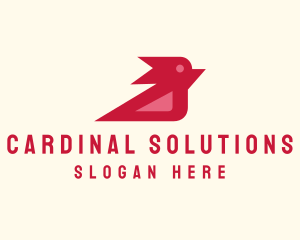 Avian Cardinal Bird  logo