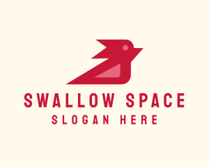 Avian Cardinal Bird  logo