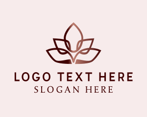 Luxe Yoga Flower logo