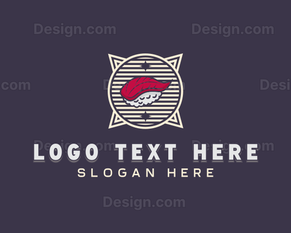 Sushi Dining Cuisine Logo