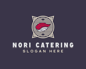 Sushi Dining Cuisine logo design